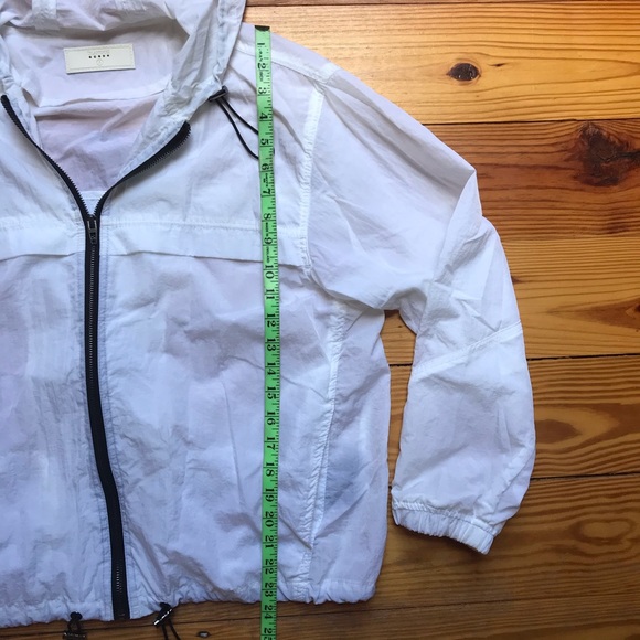 BlankNYC White Windbreaker Hoodie, EUC, S - Picture 11 of 16